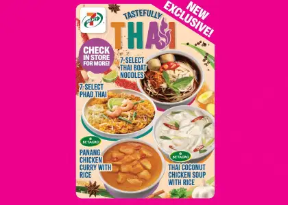 7 Eleven Thai inspired Ready To Eat Range Poster