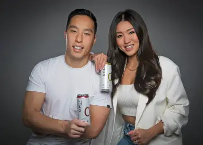 Drinking Healthy with ONLY Beverages founders Flora Ma and Jonathan Der 1