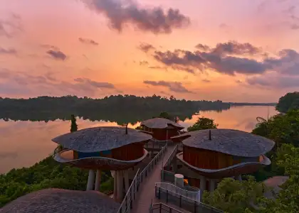 Image 1 Staycations start from 2 April 2025 at Mandai Rainforest Resort by Banyan Tree Image credit to Mandai Rainforest Resort by Banyan Tree