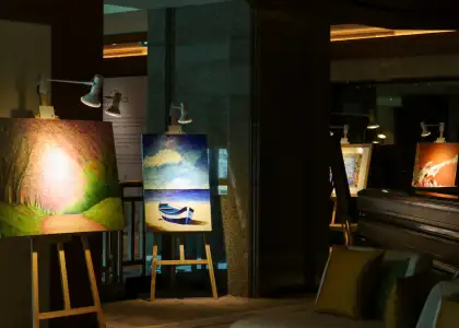 20250404 Art exhibit Songkran The Peninsula Bangkok