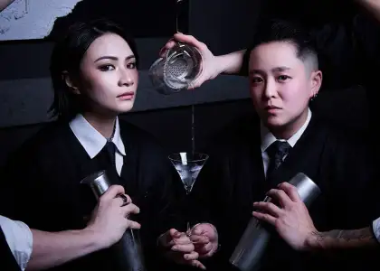 Jo Lo and Birstacla Wong Bar Mind