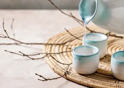Sake ceramic set PCKDQTY