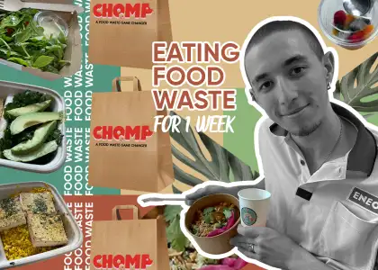 The Beat Asia Tries Eating Food Waste for one Week