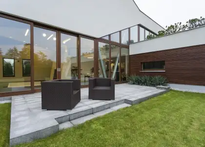 Modern mansion with patio PBGM8 WS