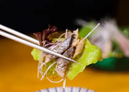 Saury Salad