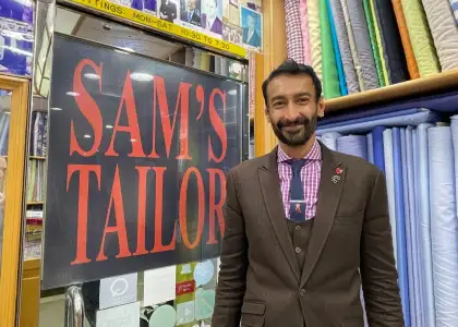 Who is the Tik Tok Tailor The Viral Roshan Melwani of Sams Tailor in HK