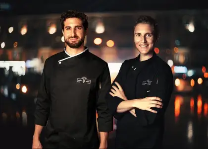 Amit Oz and Celine Herren of Conspiracy Chocolate on The Delish Guestlist