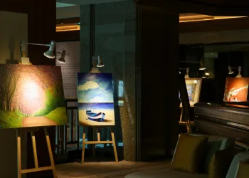 20250404 Art exhibit Songkran The Peninsula Bangkok