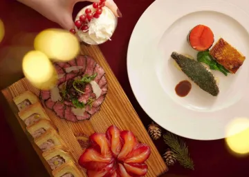 New Years Eve Dinner at Lanson Place Causeway Bay Hong Kong