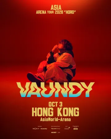 Vaundy ASIA ARENA TOUR 2026 HORO IN HONG KONG