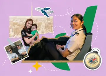 Pilot and Mom Cello Santos Custodio on Balancing Work and Life