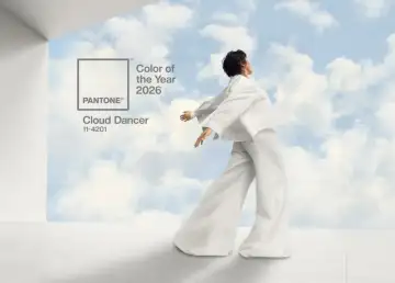 Is it White? No, the Pantone 2026 Color of the Year is Named Cloud Dancer