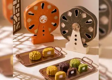 Shaz Confections Celestial Carousel Puts a Playful Spin on Mooncakes