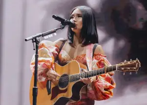 Indonesian Singer NIKI Performing in Macau at Cotai Arena on September 30
