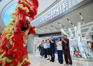 Japanese Brand DESCENTE Debuts Futuristic Flagship Store at Galaxy Macau