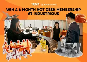Giveaway: Win a 6-Month Hot Desk Membership at Industrious One Taikoo Place