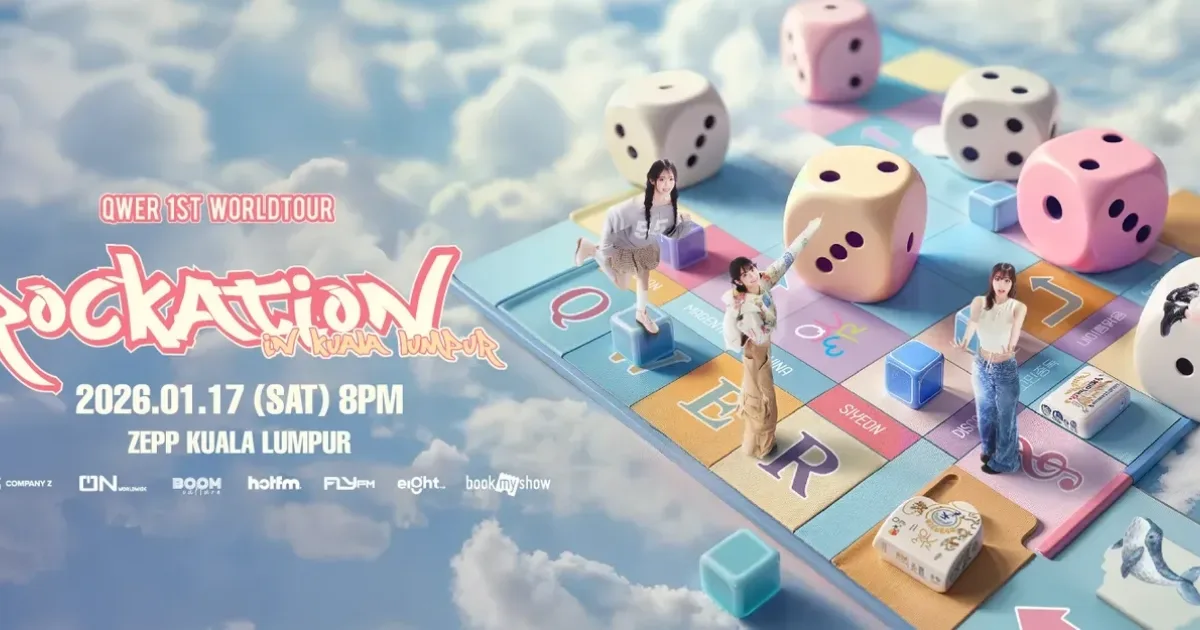 QWER 1ST WORLD TOUR 'ROCKATION' in Kuala Lumpur