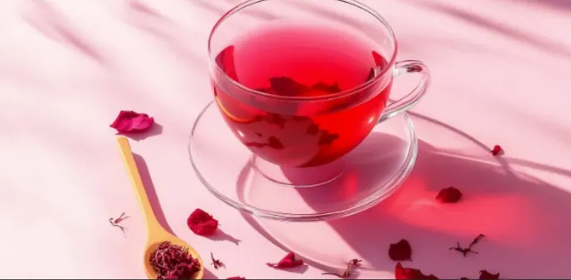 A touch of pink