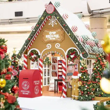 Suria KLCC's Gingerbread Christmas Village