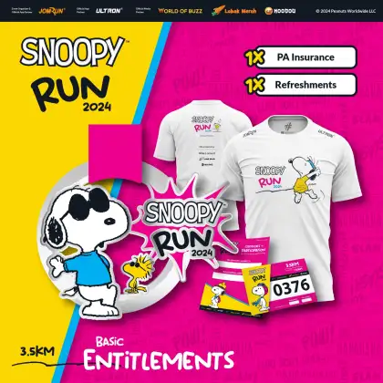 Snoopy Run 3.5 KM Merch