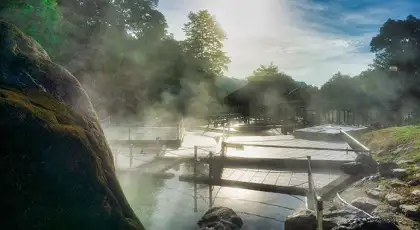 Poring Hot Spring and Nature Reserve in Sabah, Malaysia