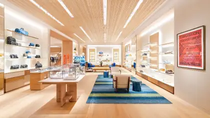 Inside the Louis Vuitton Pavilion Kuala Lumpur Boutique