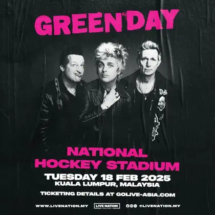 Green Day Concert 2025 in Kuala Lumpur event poster