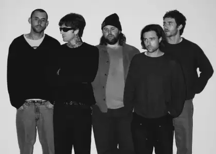 The members of American alt-rock band The Neighbourhood