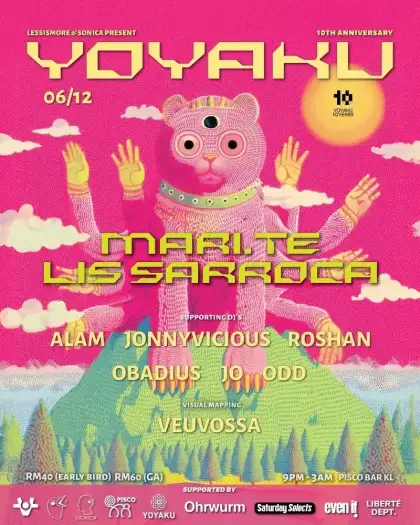 Lessismore Sonica presents YOYAKU 10 Years Anniversary