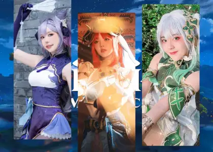 Genshin impact cosplayers KL