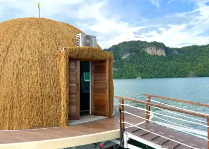 Find Solace in This Coconut Shaped Airbnb Rental in Langkawi