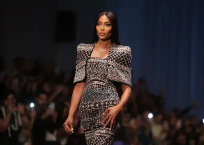 Iconic Supermodel Naomi Campbell Walks at Rizman Ruzaini Fashion Show