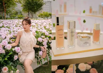 Bloom in Rose Fragrance at Diors Pop up Gallery in KL
