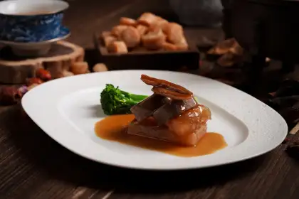 Slow-cooked Venison and Deer Tendon at Galaxy Macau