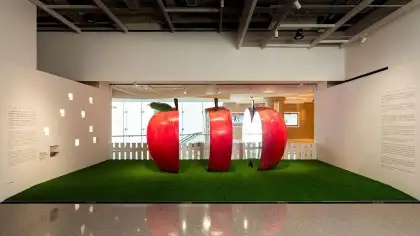 Ng Man Wai's  'Doppelganger The Apple' at GalaxyArt Macau