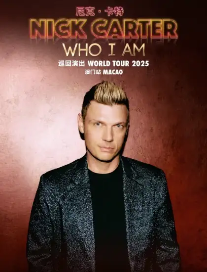Nick Carter 2025 'Who I Am' Tour in Macau