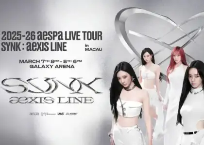 aespa in macau event poster