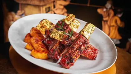 Lychee Wood Roasted Iberico Spareribs