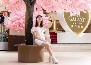 Galaxy Macau Transforms Into a Majestic Pink Paradise for Sakura Season