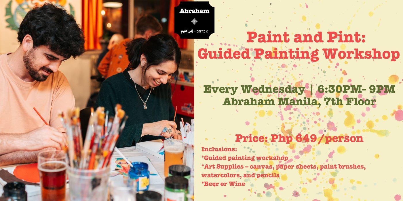 Paint and Pint Guided Painting Workshop