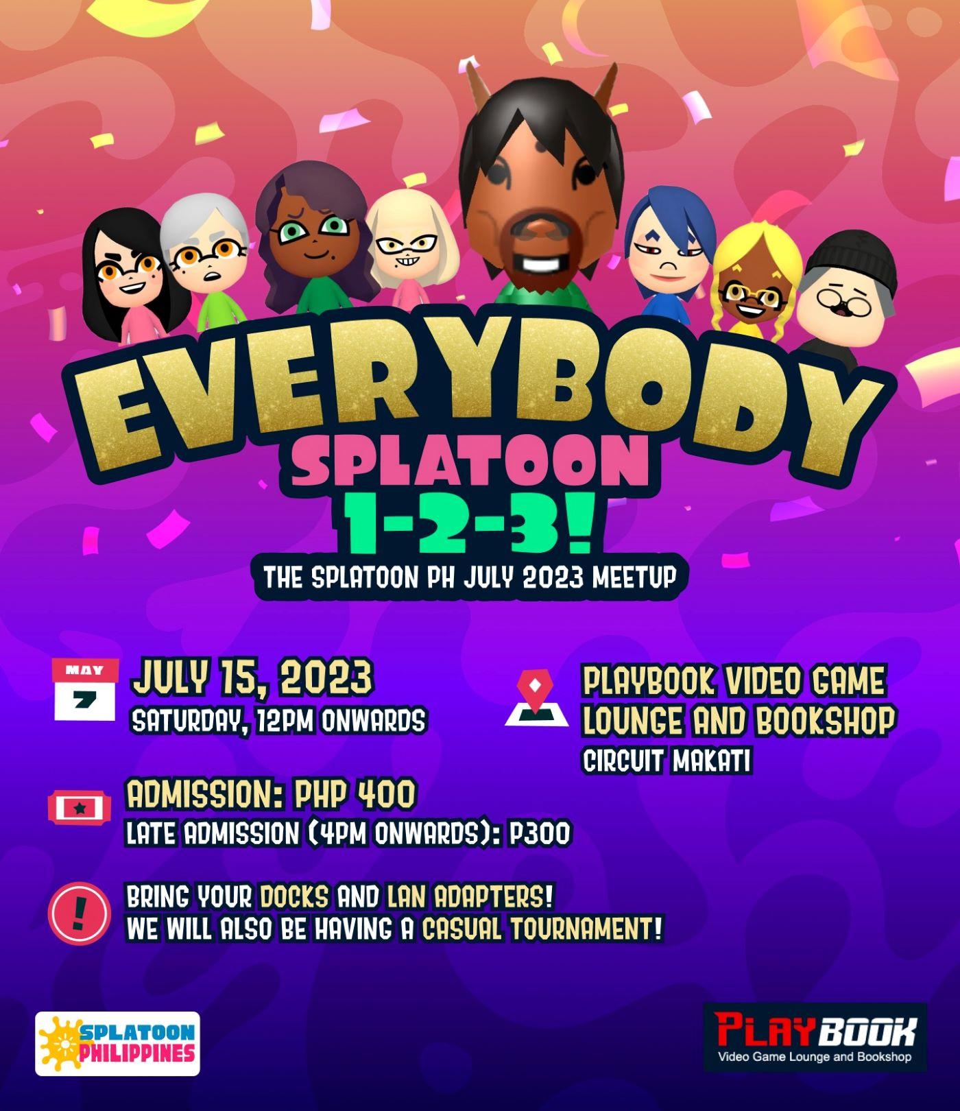Everybody Splatoon 1-2-3!