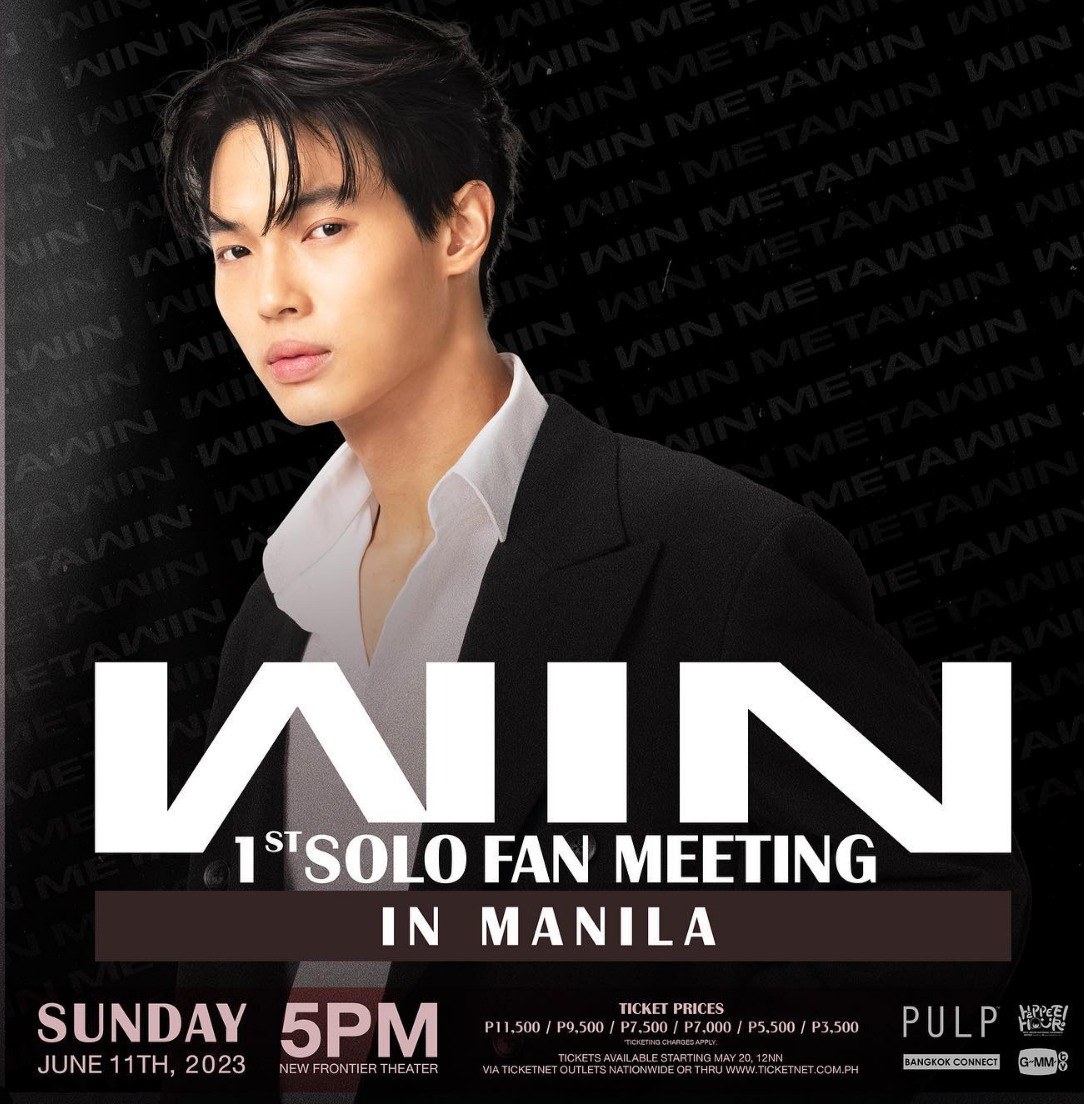 Win Metawin’s First Solo Fan Meeting
