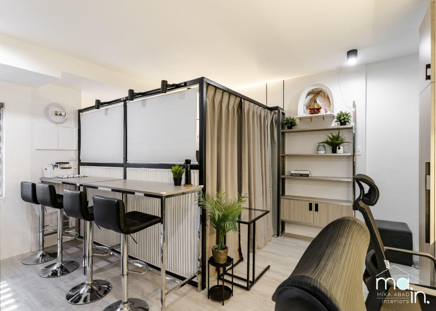 Living Area in 52sqm Condo