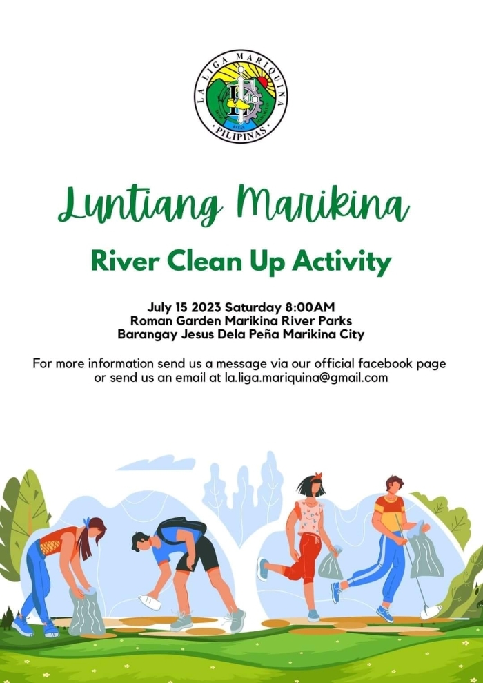 Luntiang Marikina River Clean Up Activity
