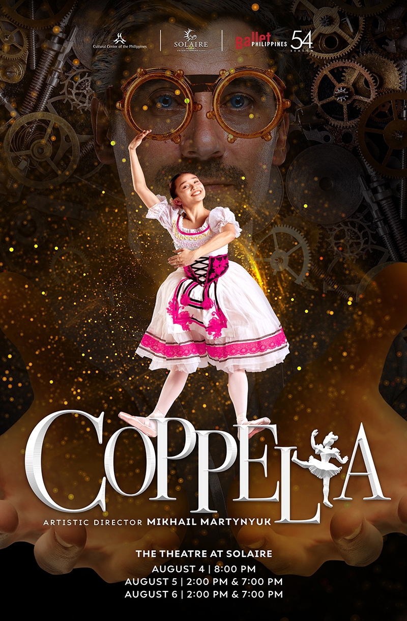 Ballet Philippines' 'Coppelia' Theater Show Poster