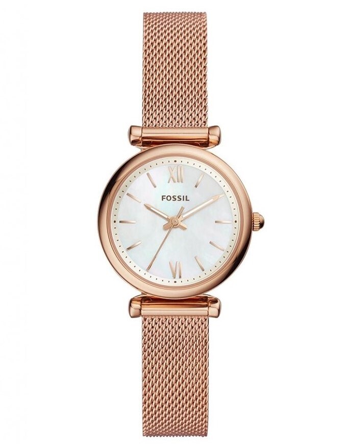 Carlie Rose Gold Stainless Steel Watch ES4433