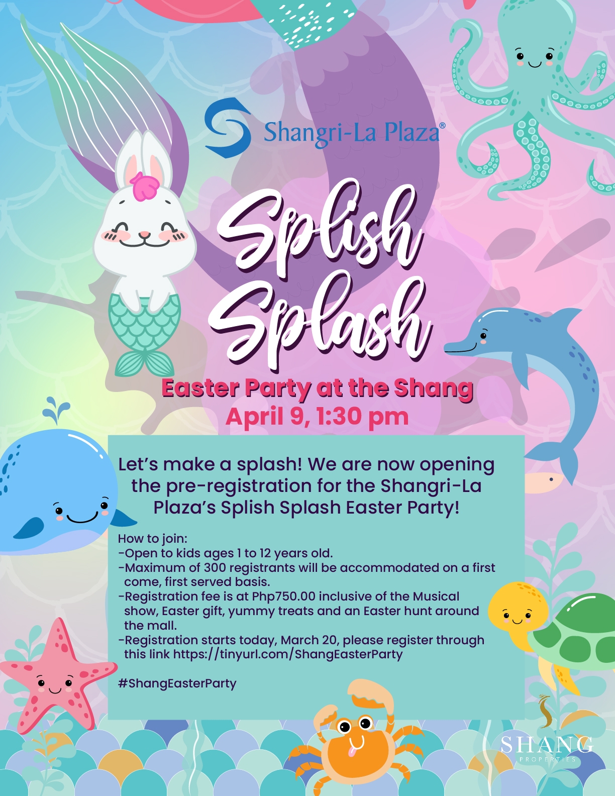 ‘Splash Splash Easter Party’ at EDSA Shangri-La Plaza