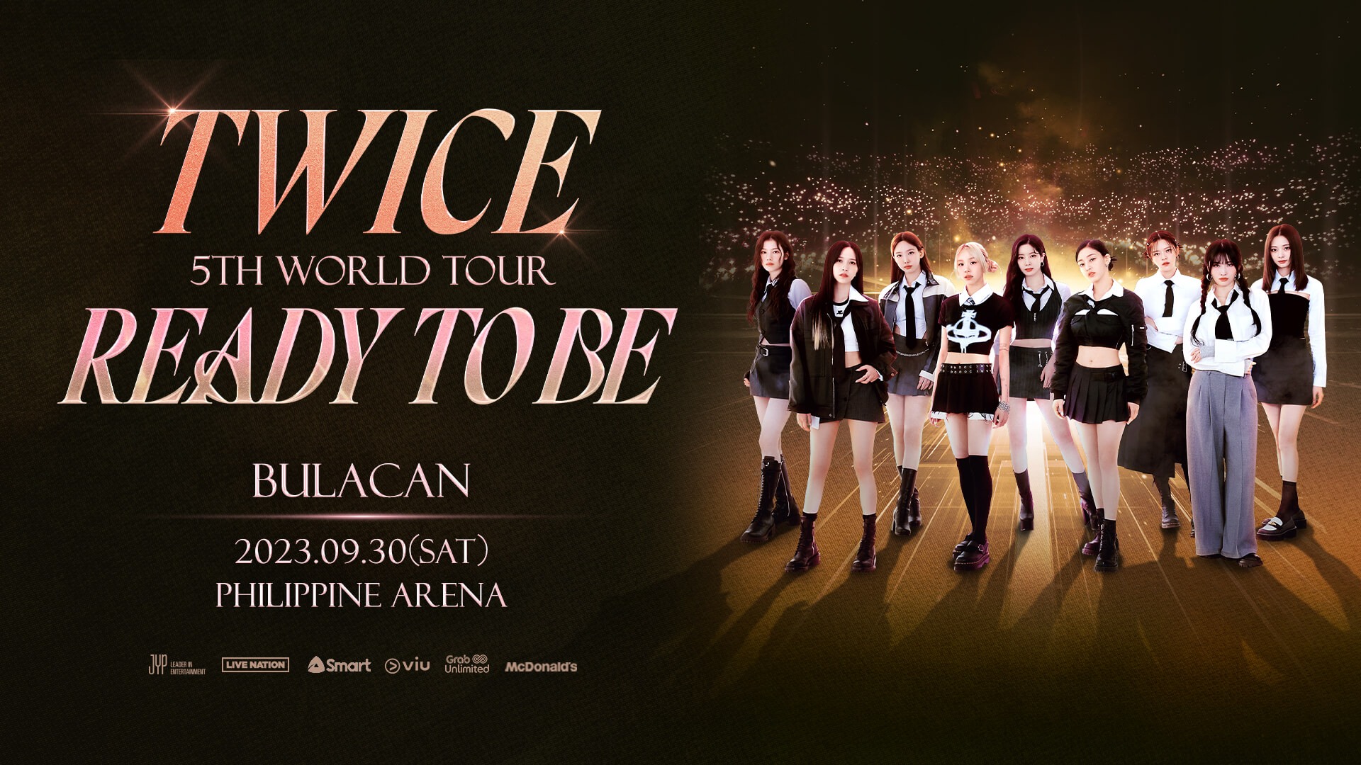 TWICE x Smart 'Ready to Be' Concert in Manila Poster