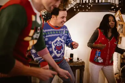 Christmas Party Games in the Philippines: Newspaper Dance