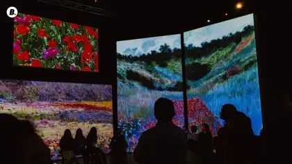 'Monet & Friends Alive' Exhibition in BGC, Main Gallery